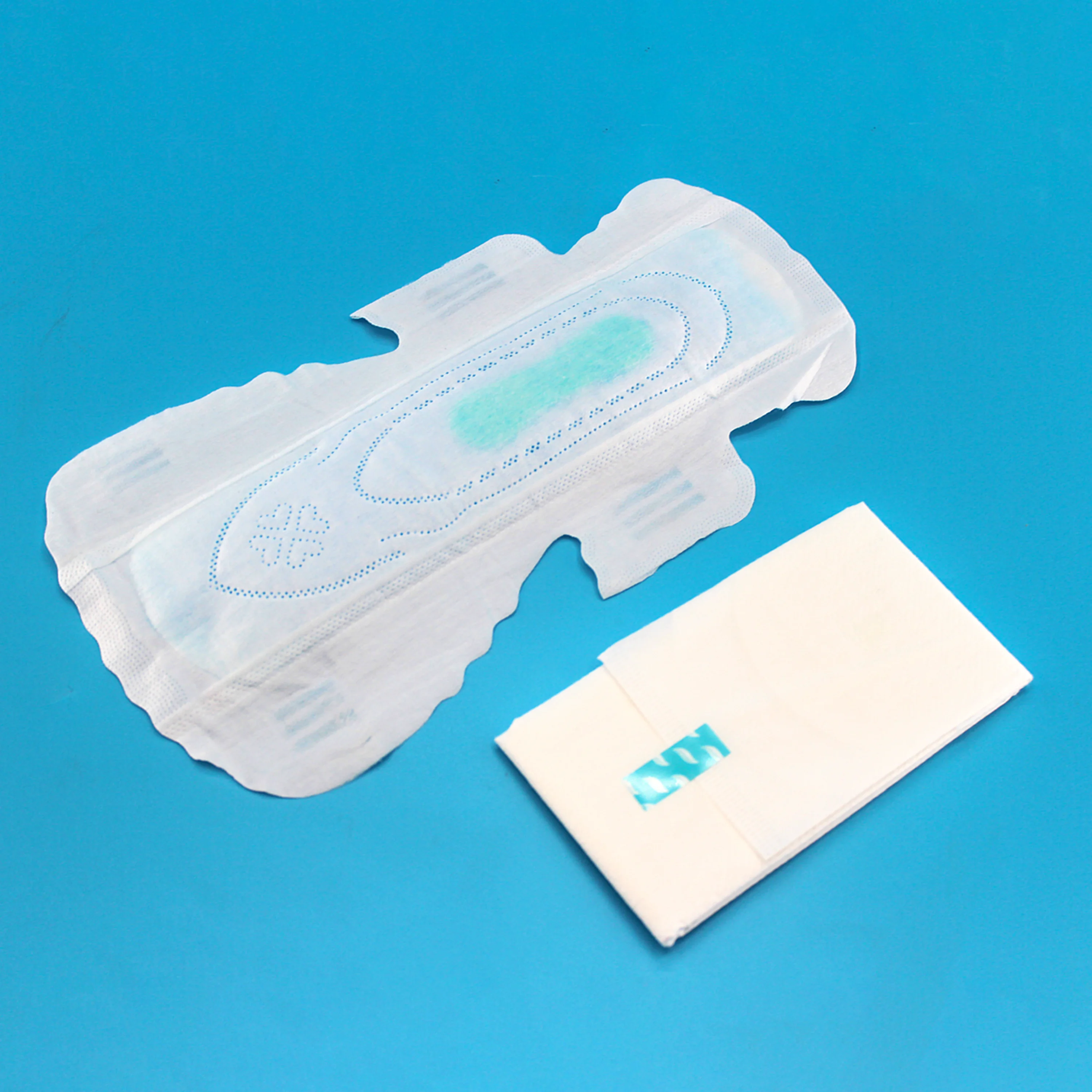 2024 new item Hygiene care Ultra thin Wholesale Women Ladies Cotton Pad with Wings Manufacturer in China