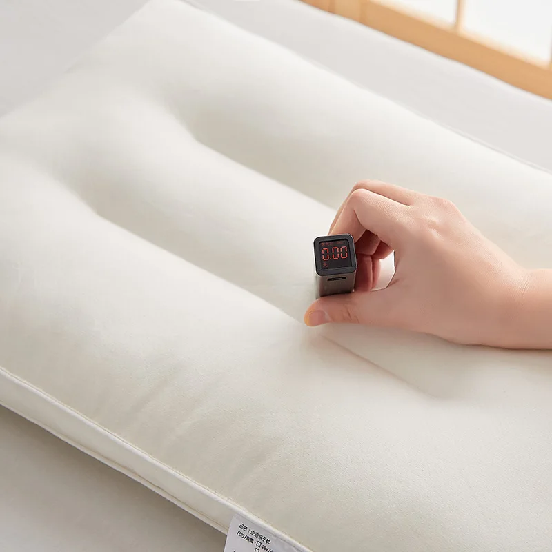 Pillow Low Cotton Linen Pillow Core Bed Pillows for Sleeping Standard Size Hotel Quality