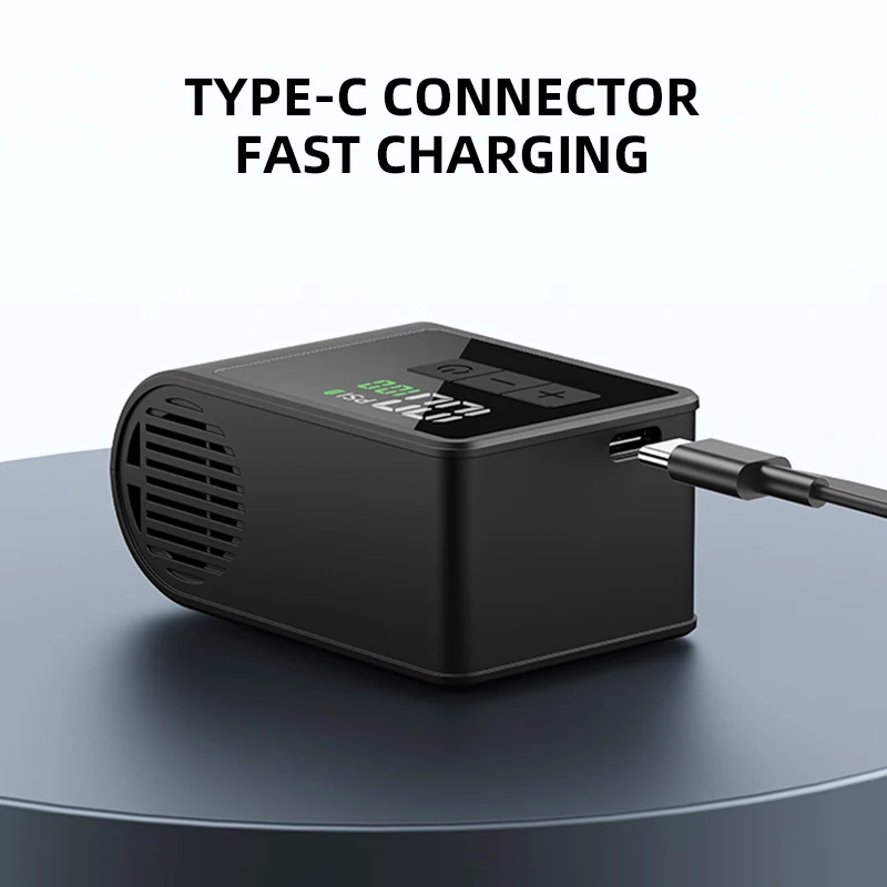 NEWO  BL03 Newly Designed Portable Digital Air Pump Makes Mini Cordless Rechargeable Air Compressor for Car Bike Inflators