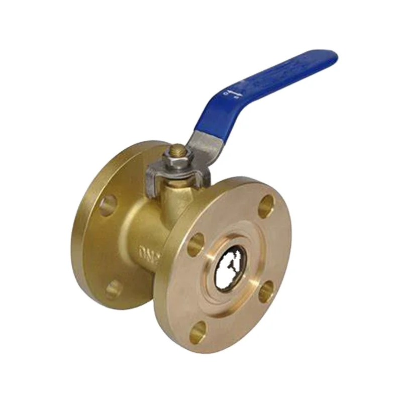 China Flanged Bronze Ball Valve For Sea Water