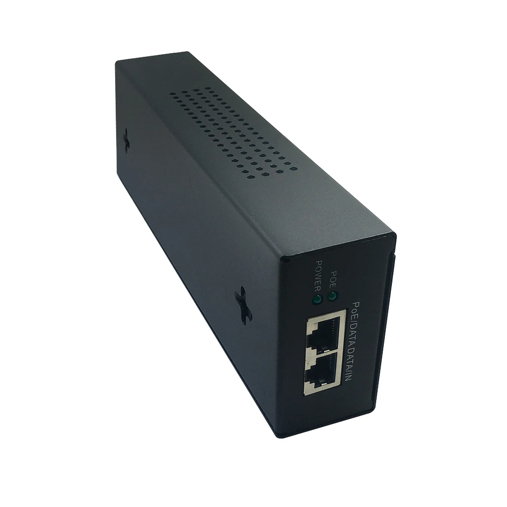 Active 802.3 BT 60W Gigabit PoE injector 48v