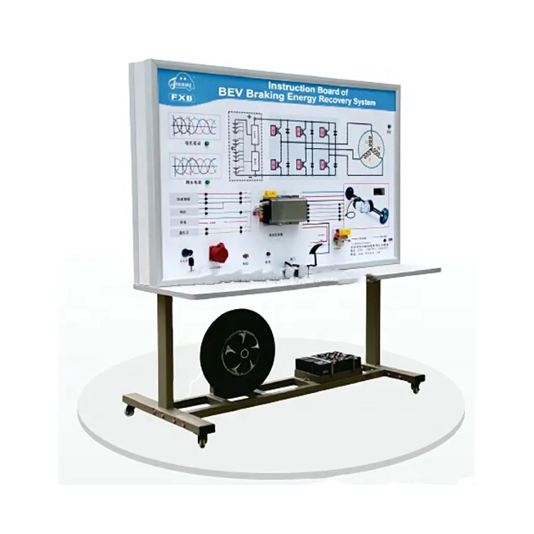 electrical board of Battery Electric Vehicle Braking Energy Recovery System New energy automobile educational equipment
