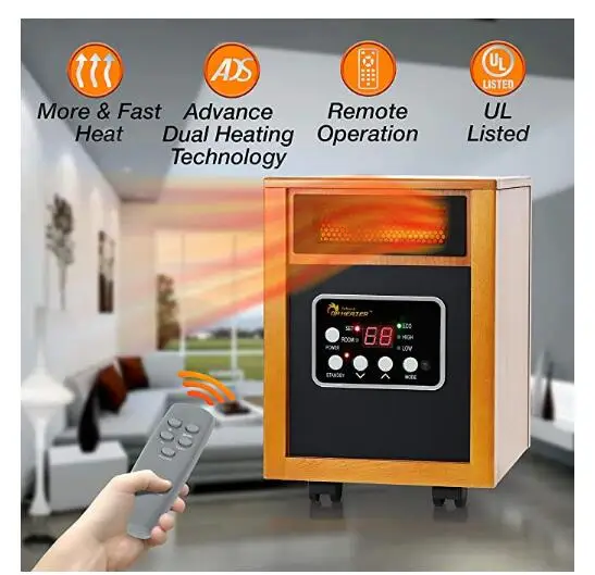Infrared heater Portable space heater 1500 watts