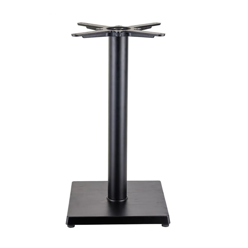 Vintage steel coffee table base cheap metal dining table base high bar table base