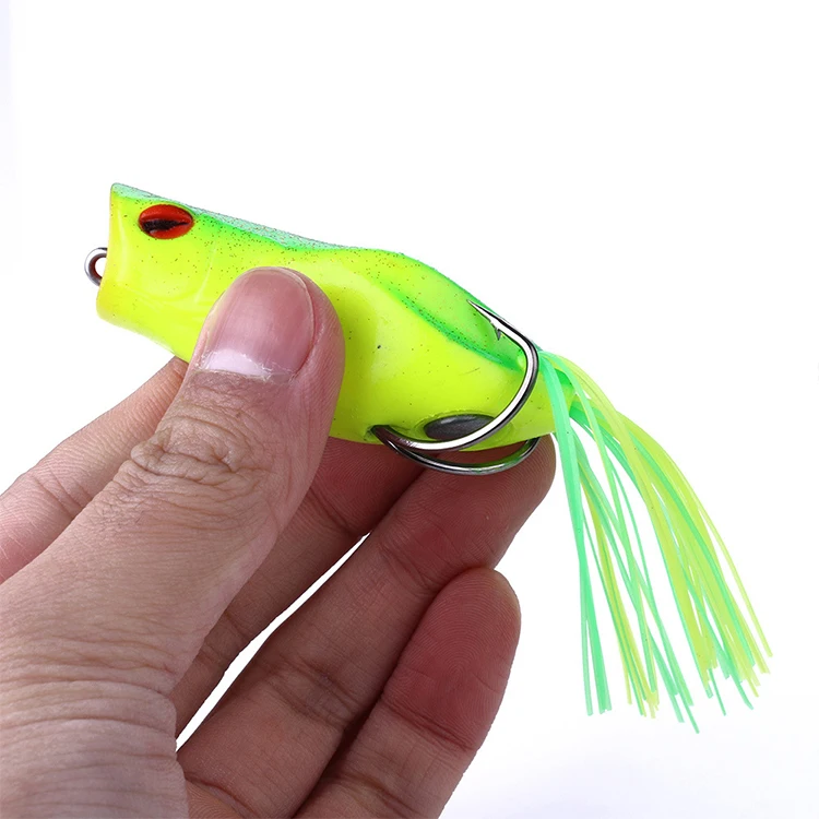 Wholesale All Colour Plastic High Quality Frog Soft Hollow Body Fishing Lure For Black Bass