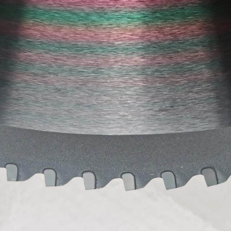 Steel tube cutting orbital flying circular saw blade for steel tube orbital flying cut-off on line