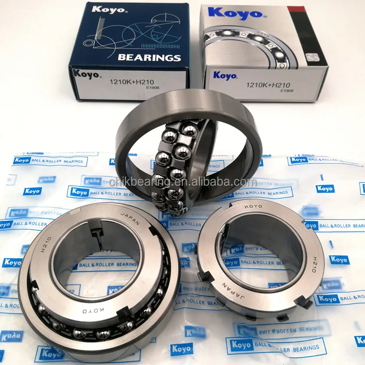 High Precision CHIK Self-aligning Ball Bearing 1206K+H206 Adapter Sleeve