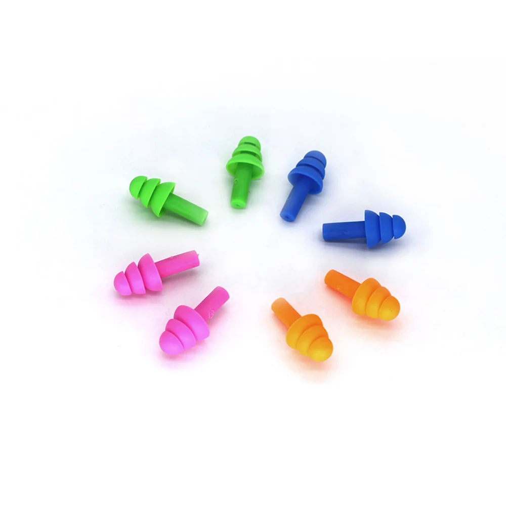2024 Noise Reduction  Ear Plugs Soft Reusable Waterproof Noise Cancelling Moldable Earplugs