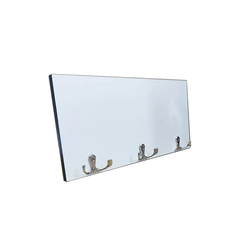 Sublimation Printable wooden hooks MDF blank coat door hanger storage hook for custom DIY heat transfer