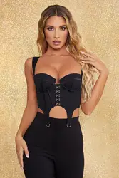 Новое поступление 2020 года, пояс, подвязка, сексуальный бондаж, корсет-бюстье на шнуровке, женские летние топы 2019 года, пляжный шейпер