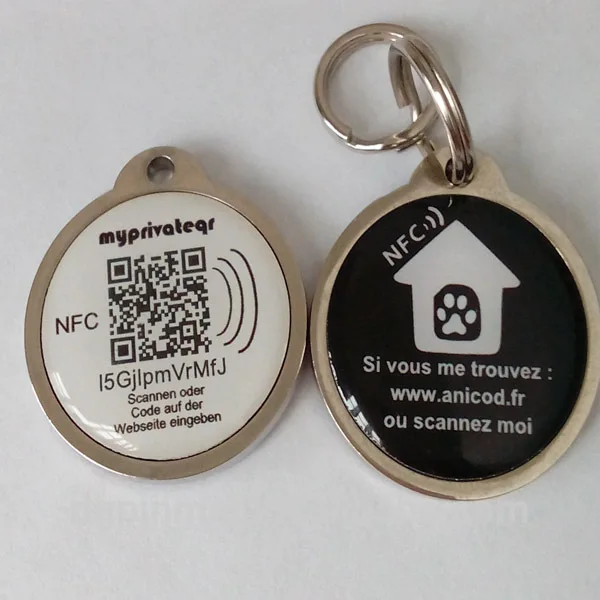 CXJ rfid-метка по заводской цене небольшая Водонепроницаемая NFC-метка для собак металлическая эпоксидная Метка