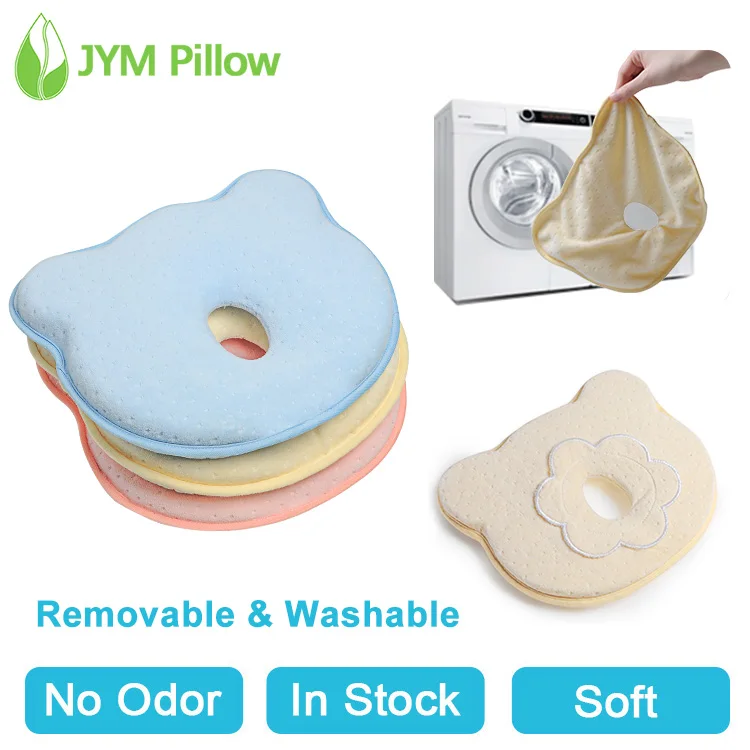 No Odor Memory Foam Baby Flat Head Pillow Baby Pillow