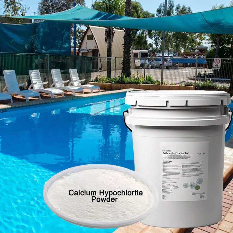 Pool Shock Hypochlorite De Calcium Powder 45kg Drum Chlorine Tablets 3 Inch Calcium Hypochlorite Granular