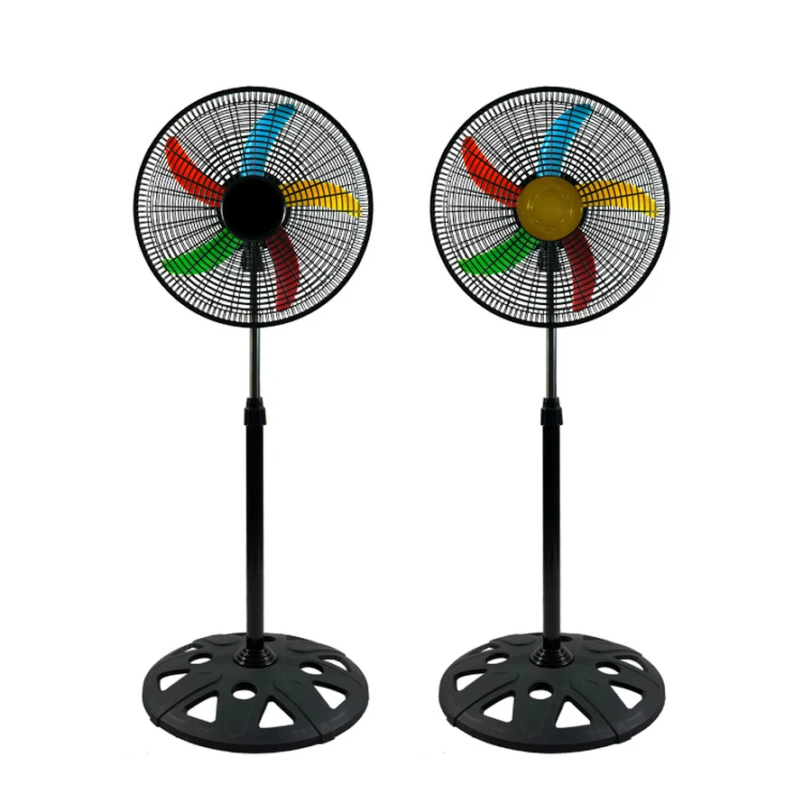 China Factory Promotion Electric Stand Fan Household Dc Ac Cooper Motor Big Standing Fan