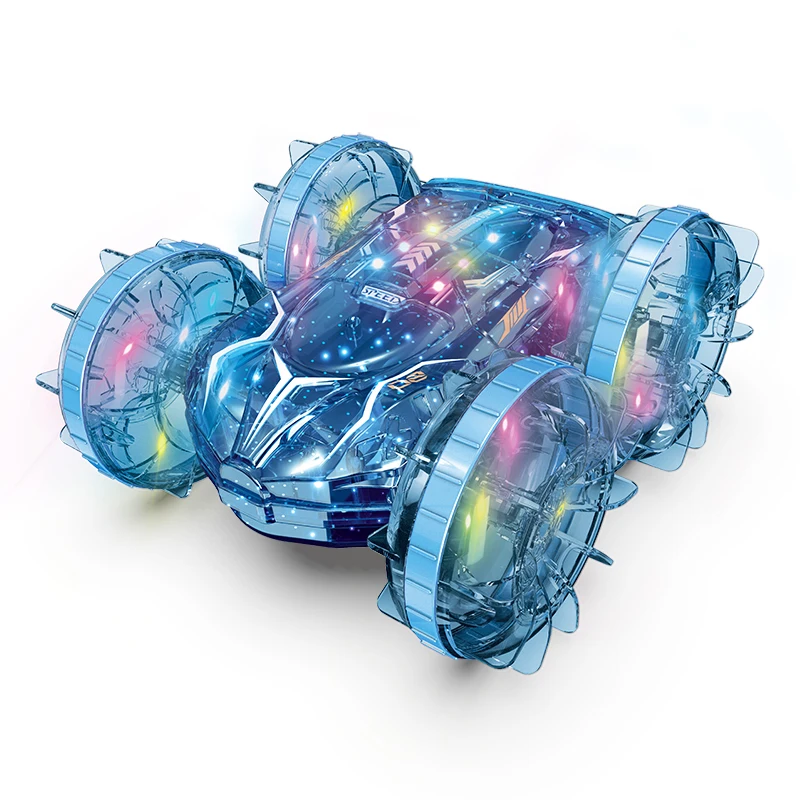 5 Channels Car Toy With Light Control 360° Drift  Waterproof Toy Hydrocar Stunt Car Remote Control Car