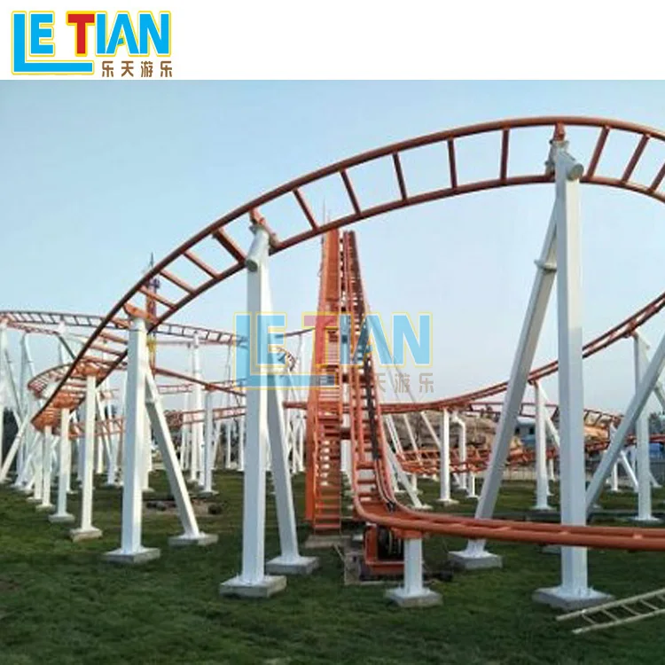Large amusement park games 16 seats family roller coaster for sale