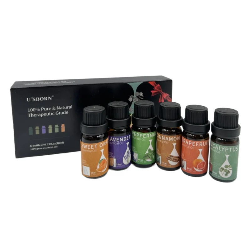 10ML 100% pure Aromatherapy set essential oil organic essential oil brand perfume oil Bulk jasmine lavender