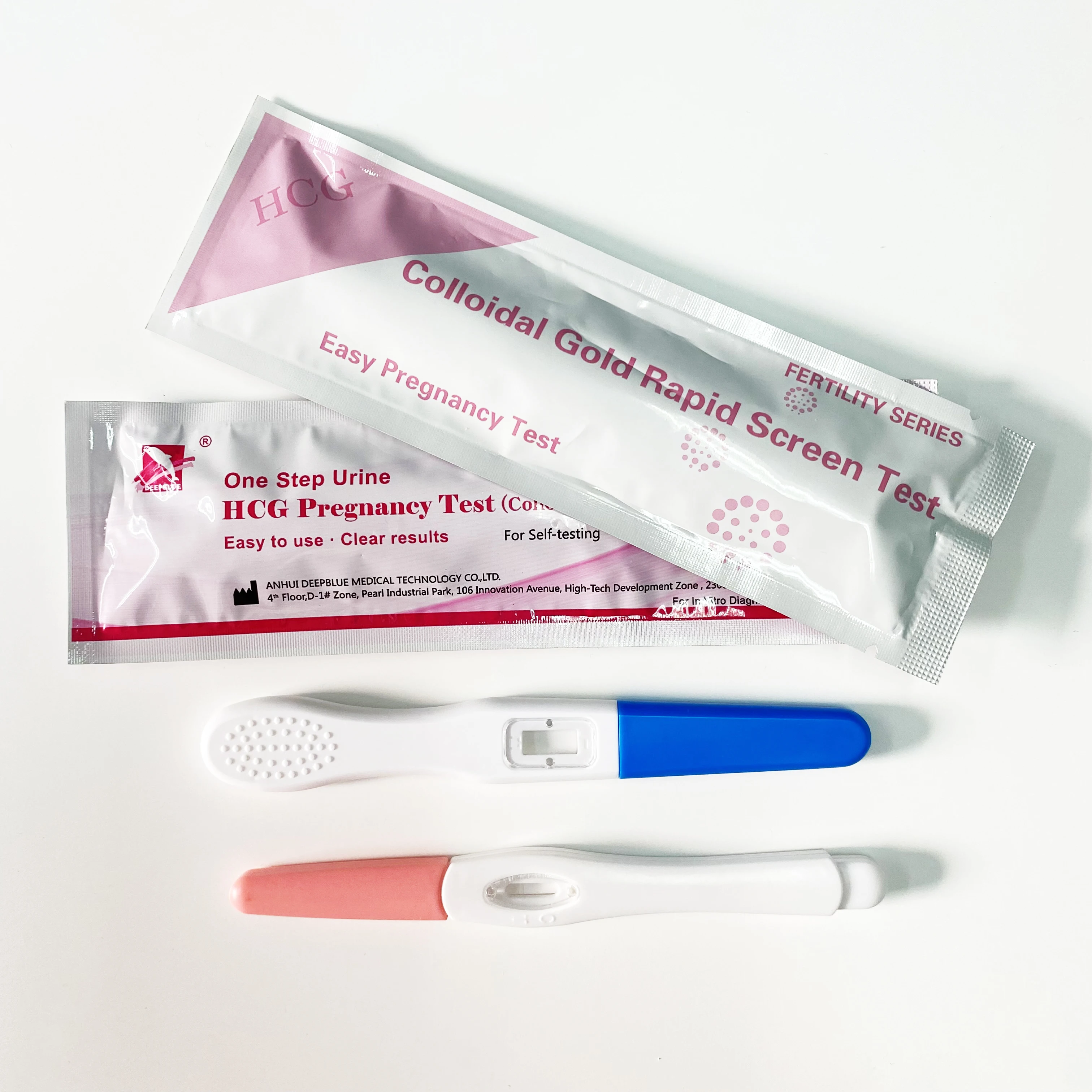 Rapid pregnancy test kit HCG midstream blood urine poct test kits diagnostic reagent Immunoassay pregnancy analyzer