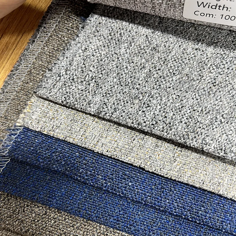 wholesale new design woven dyed line like 100% polyester furniture fabric sofa fabric