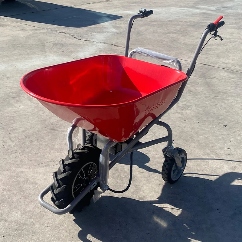 Special Vehicles 230W 24V Electric Powered Wheel Barrow 3 Wheels Mini Dumper