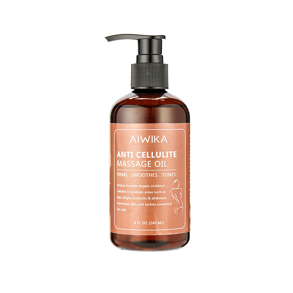 OEM Custom Private Label Women Weight Loss Anti Cellulite Massage Body Oil