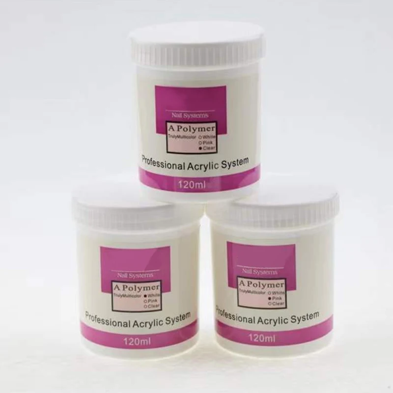 Professional Acrylic Powder Vendors Private Label Custom Nude Acrylic Powders Set 120ML