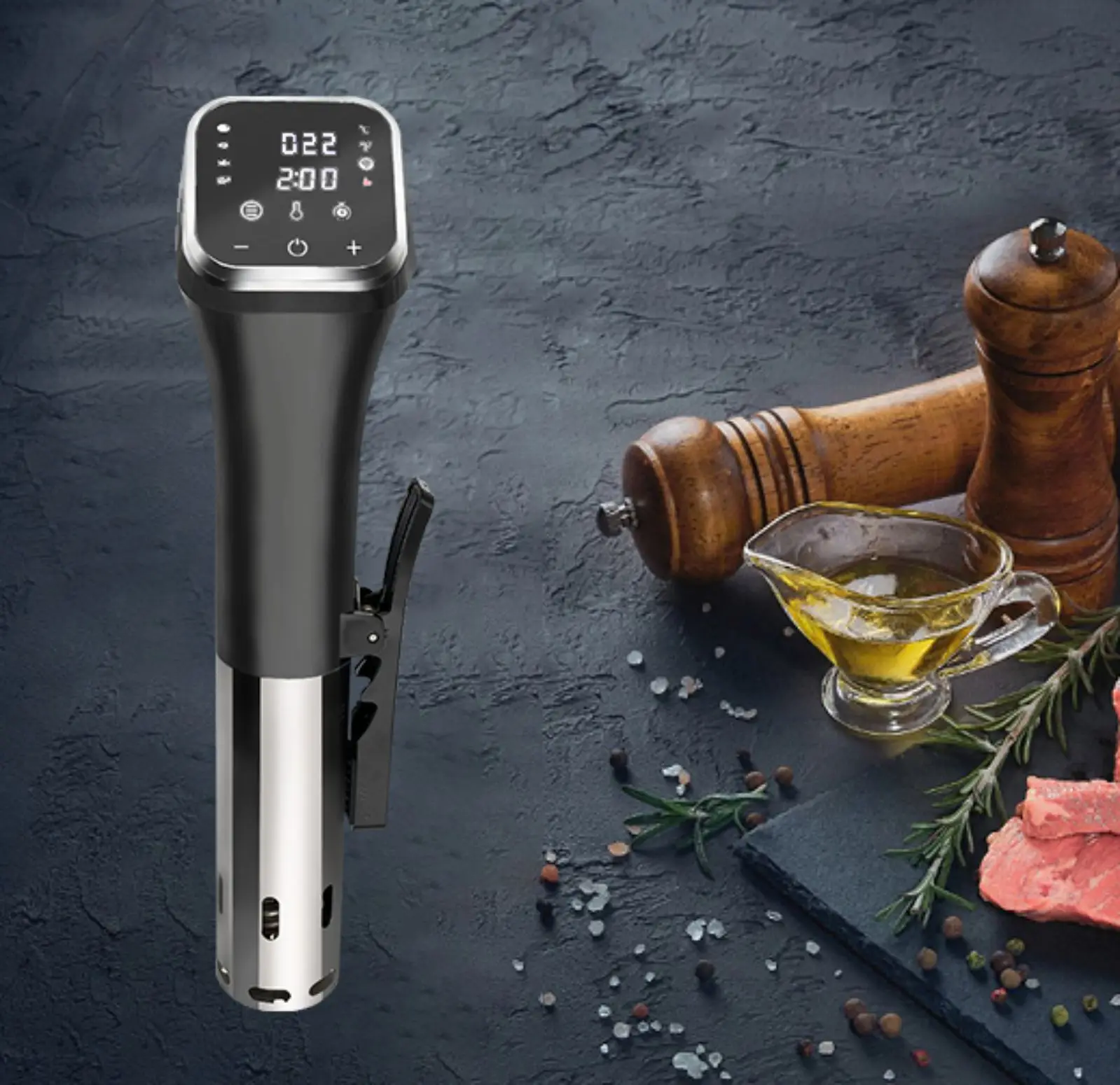 Food-Grade Stainless Steel New Sous Vide Cooker Dual Safety Protection Tuya APP Control Sous Vide WIFI