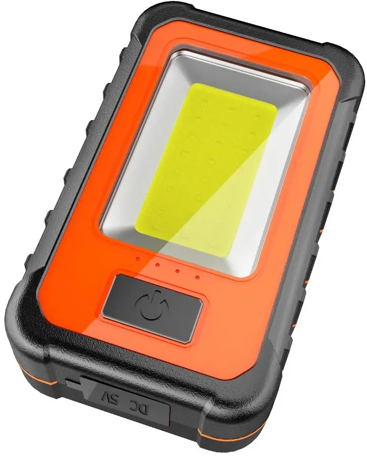 Travor 40w 4000lm portable cob led camping lantern tent lamp battery-operated 6500K daylight lamp IP65 waterproof working light