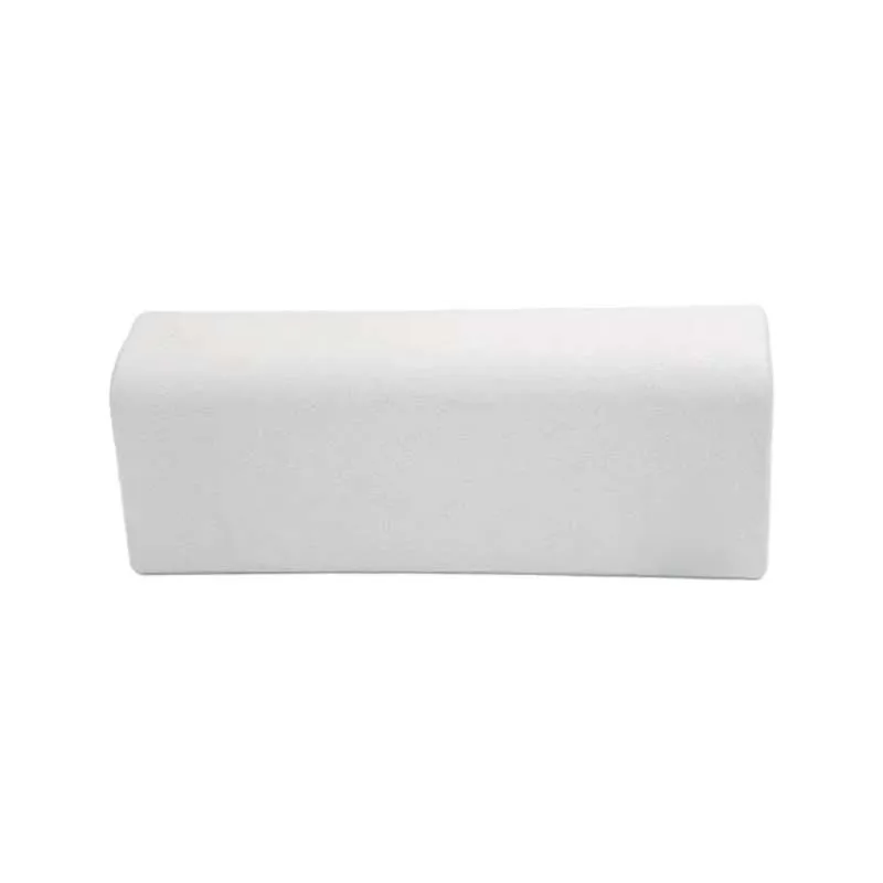 Waterproof White Comfort Wedge PU Foam Bath Pillow Head and Neck Support for Bathing