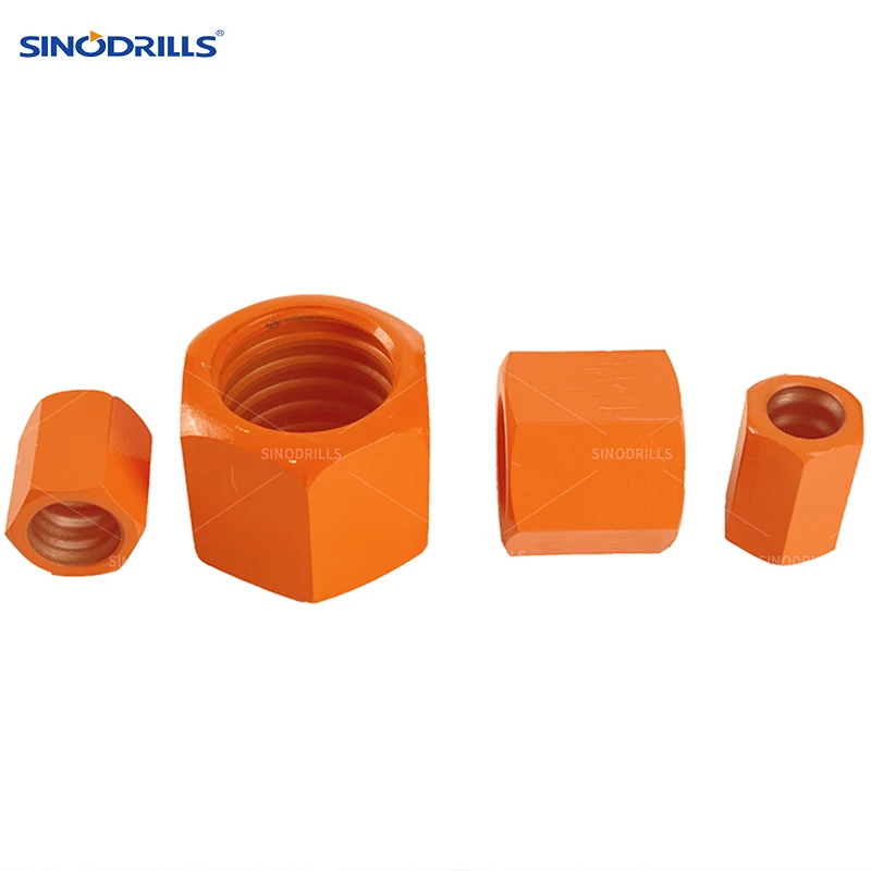 Sinodrills SDA hex. Nut Hexagonal Nut for Self Drilling Anchor Drilling System