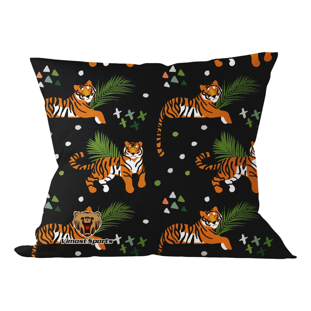 custom geometry  Decorative pillow cover kids frog cushion cover square pillowcase