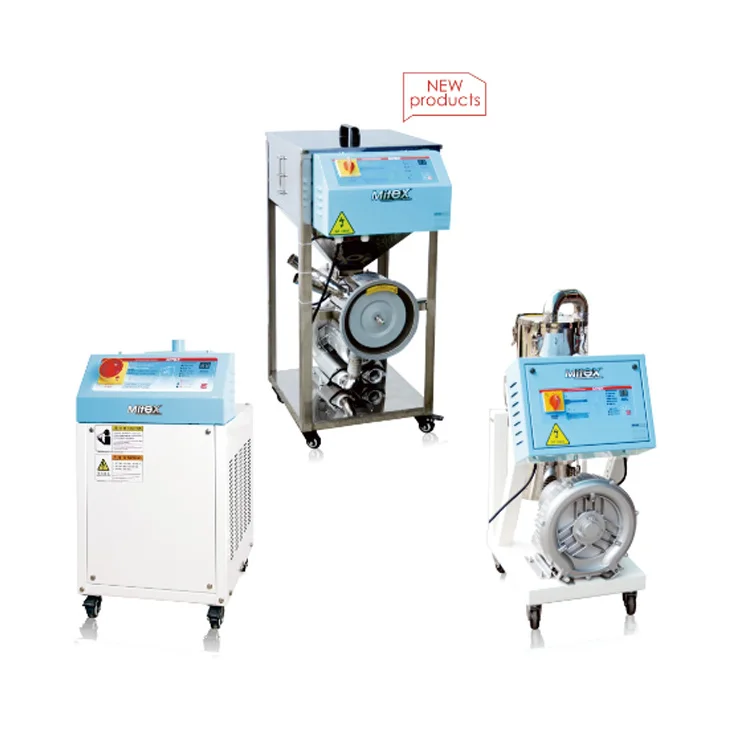 plastic raw material vacuum auto loader parts with storage tank for sale