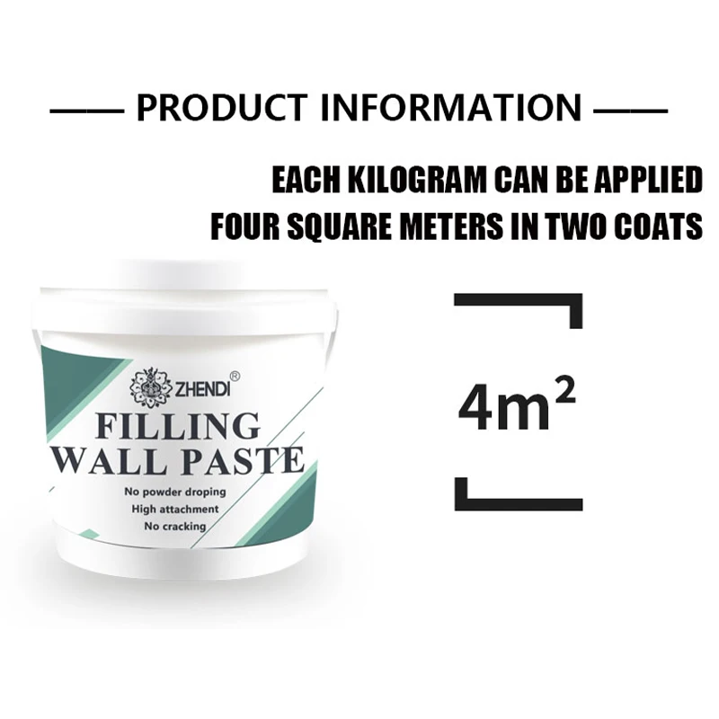 High-quality Waterproof Wall Repair Paste And Plastering Indoor Acrylic Putty Household Putty Powder