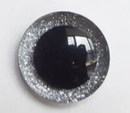 Hot Sale Plastic Crystal Glitter 30mm Big Eyes For Plush Stuffed Toys