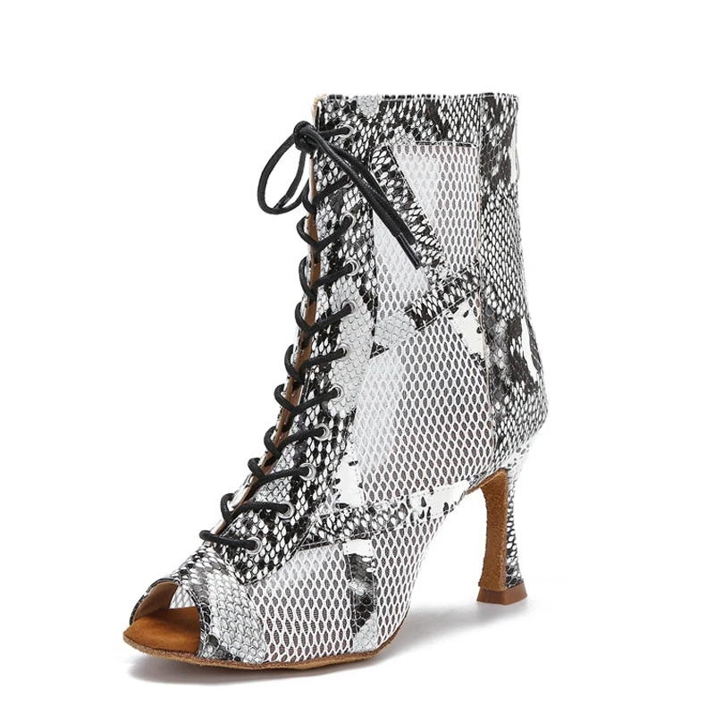 Wholesale High Heels Mesh breathable Ballroom Latin Dance Shoes Ladies Dance shoes