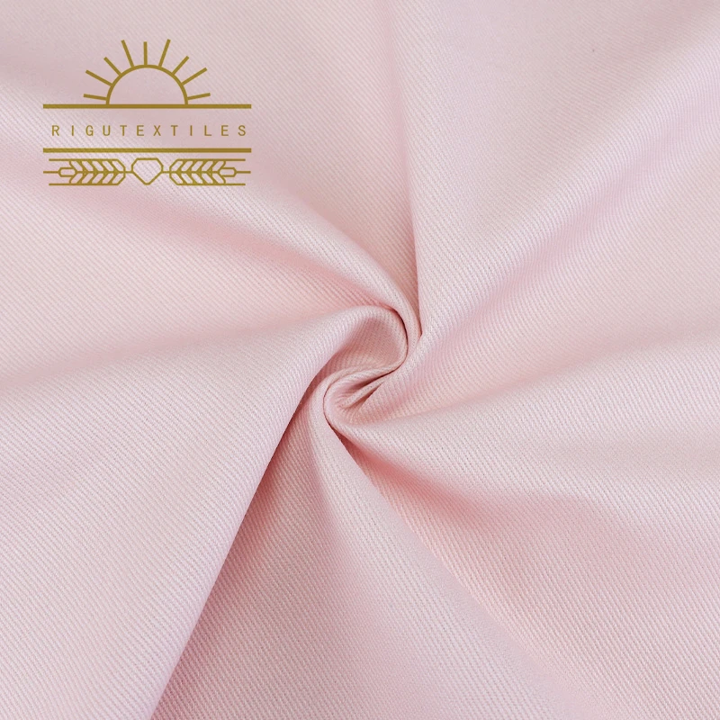RIGU TextilesFast Delivery Cotton Polyester Cvc Tc Material Cotton Twill Fabric At Best Price For School Shirts Uniform White