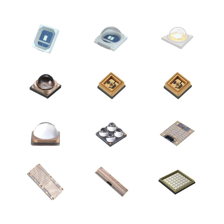 24v 100ma deep smd 6868 5050 quartz glass lens 3535 dip uvc 260 265 275 280 nm 260nm 265nm 270nm 275nm 280nm uv led diode chip