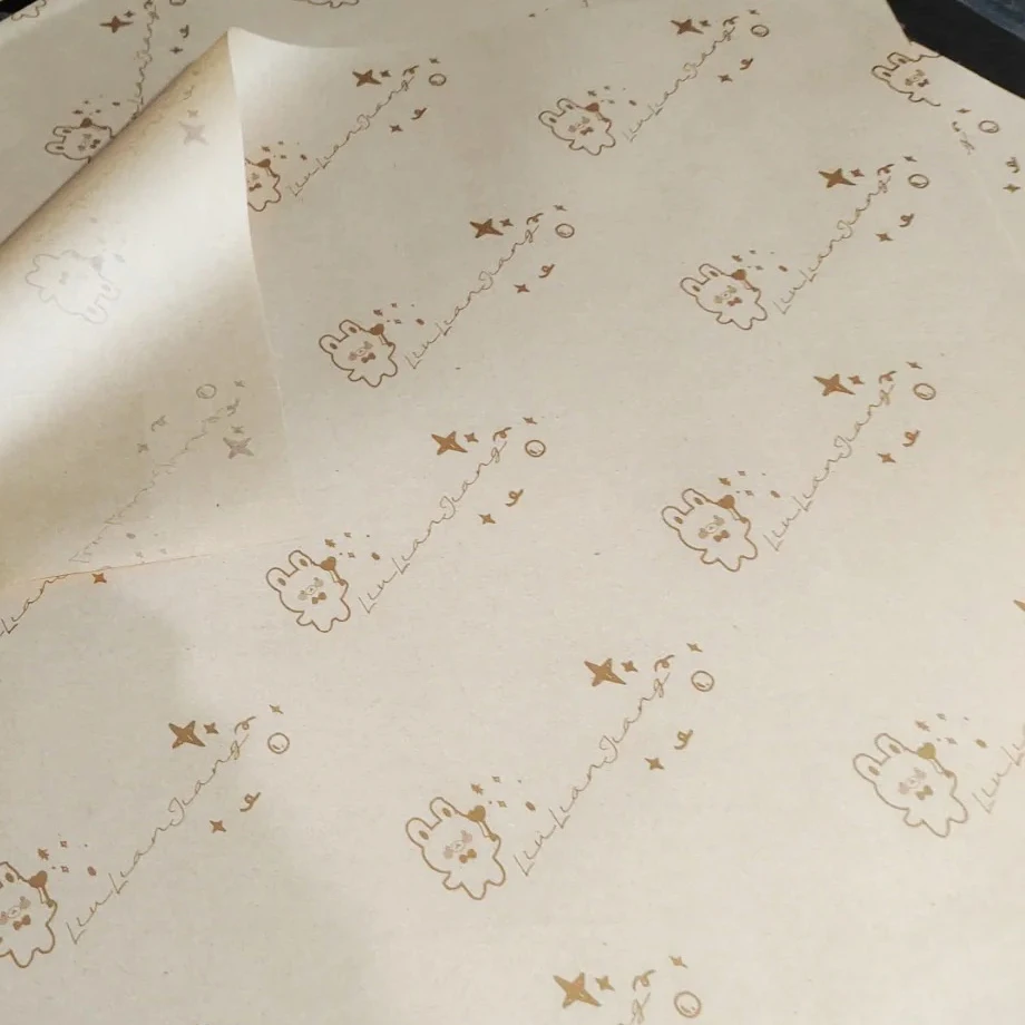 Custom 17gsm High Quality Tissue Paper Wrapping Recyclable and Own Brand Logo Silk Paper Wrapping Sheet Custom