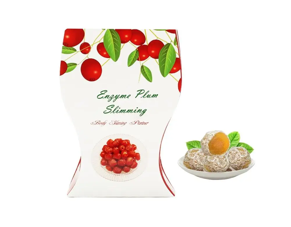 Customized best selling slim enzyme green plum weight loss detox label factory wholesale