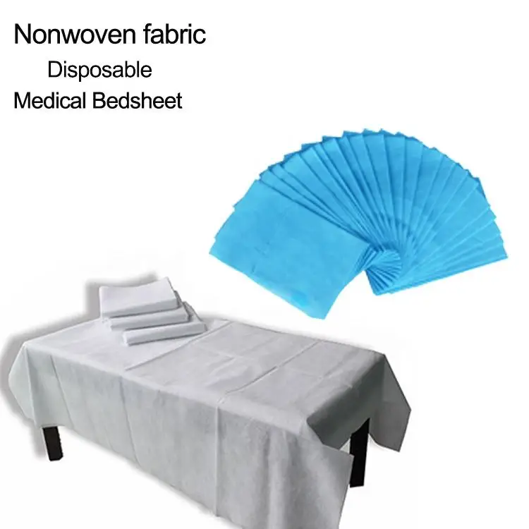 Disposable PP Nonwoven Fabric Bed Cover Table Massage Disposable Bed Sheets For Hospital