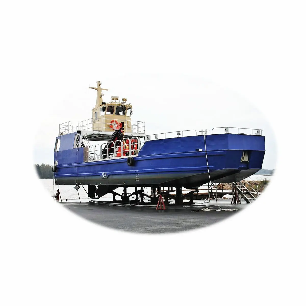 large aluminum boat work boat10m to 22m