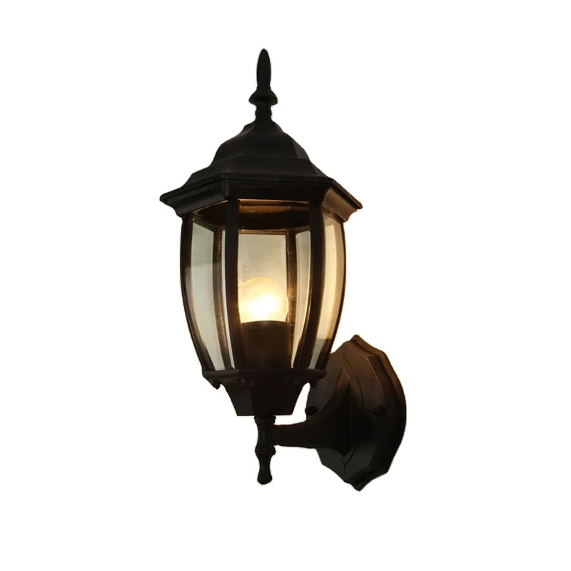 Royal Palace Style Wall Lamp Outdoor Garden balcony stairs Villa Lighting Yard Aisle Light Home Decor with E27 base