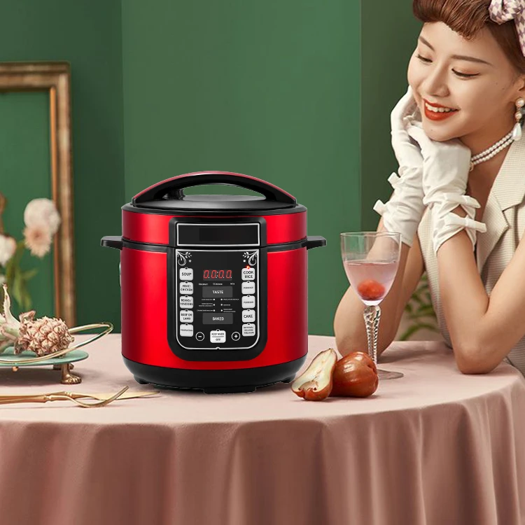  4L/5L/6L Electric Pressure Cooker with Certification Multifunctional Direct Manufacturer Stainless Steel Inner