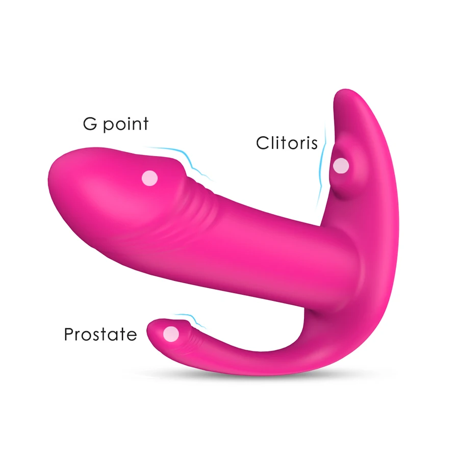 Buying in Bulk Wholesale Remote Control Wearable Dildo for Women with 10 Speed Vibration Adult Toy Store Online Factory