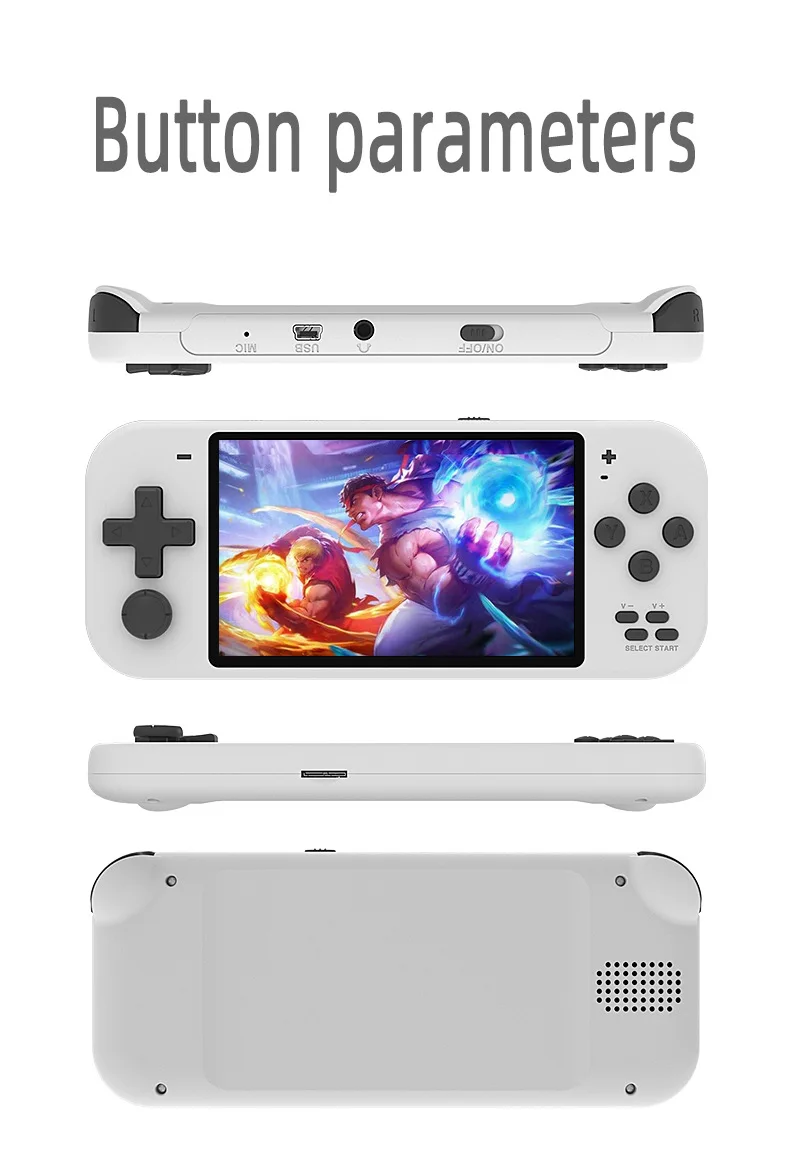 Toys kids 7 Color X20 Mini Gaming Laptop 4.3Inch Game screen handheld game player Children toys gifts Arcade Game Machine