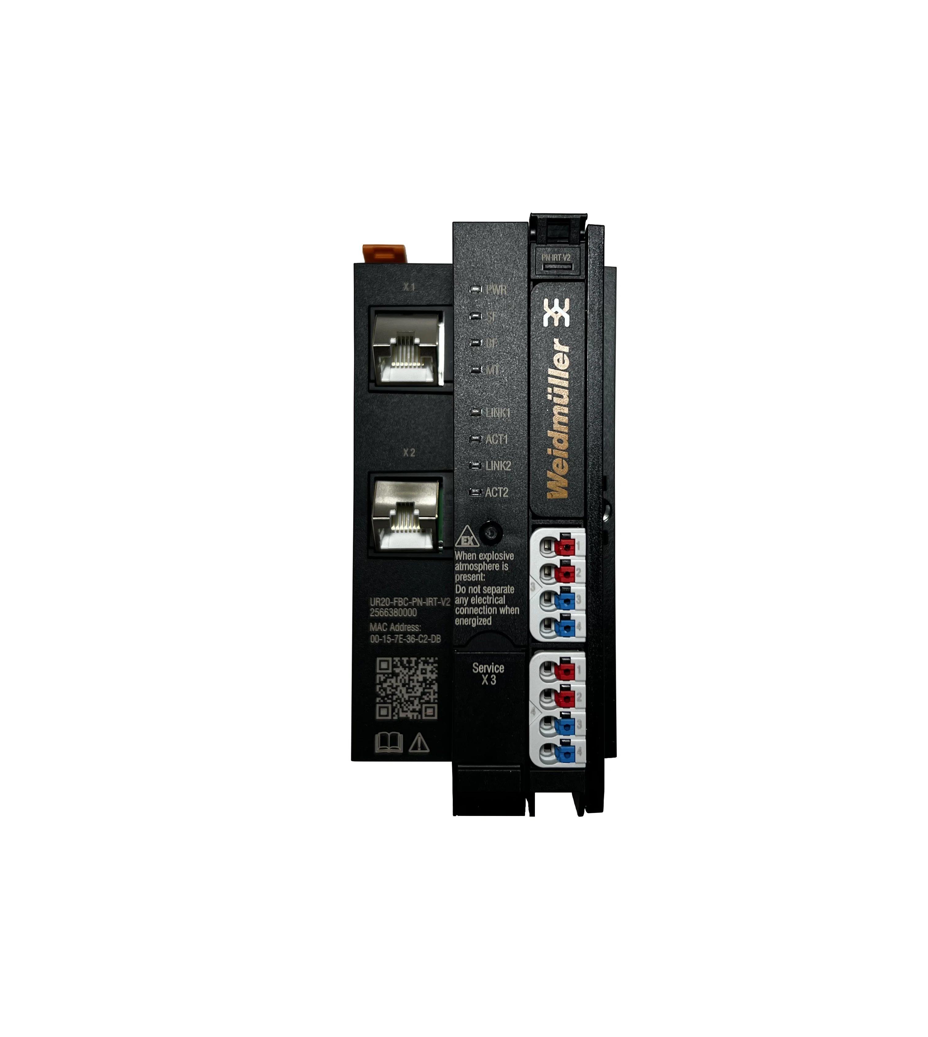 Weidmuller UR20-FBC-PN-IRT-V2 Remote I/O высокой точности