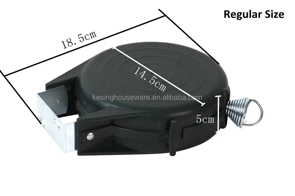 High Level 1- Line Wall Mounted Space Saver Laundry Drying Adjustable Rope Shower Clothes Drying Line Retractable Clothesline