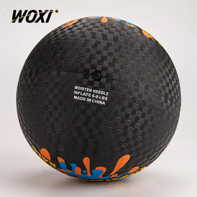 Get CE/BSCI/Sedex New stylish rubber dodge ball playground ball dodgeball kickball