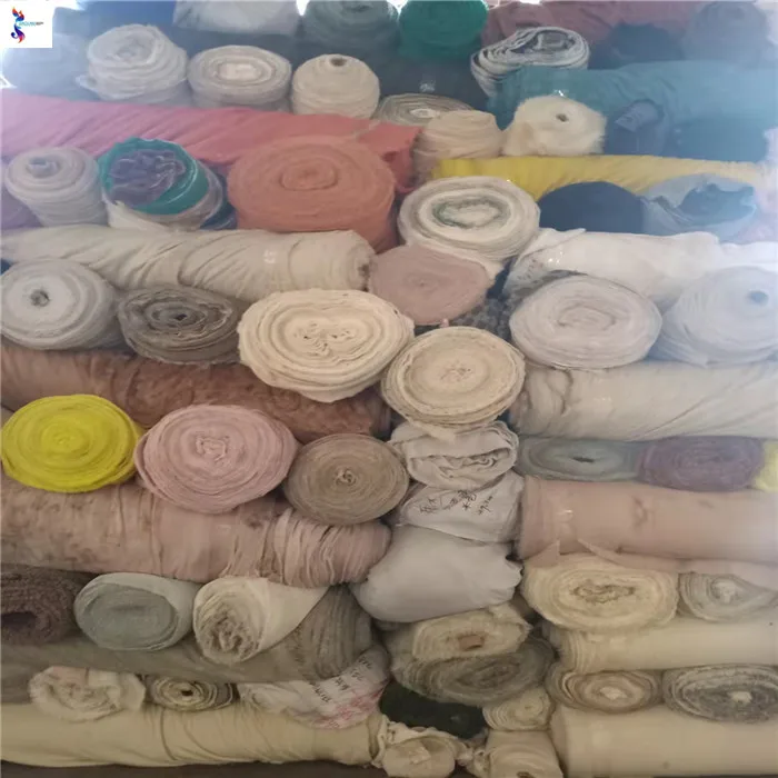 ready goods stock fabric wholesale hot selling cheap fabric  fake fur stock lot fabric kg