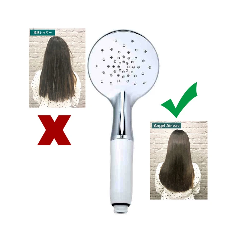 High cleaning capability high heat retention effect toilet spay save water microbubbles shower head